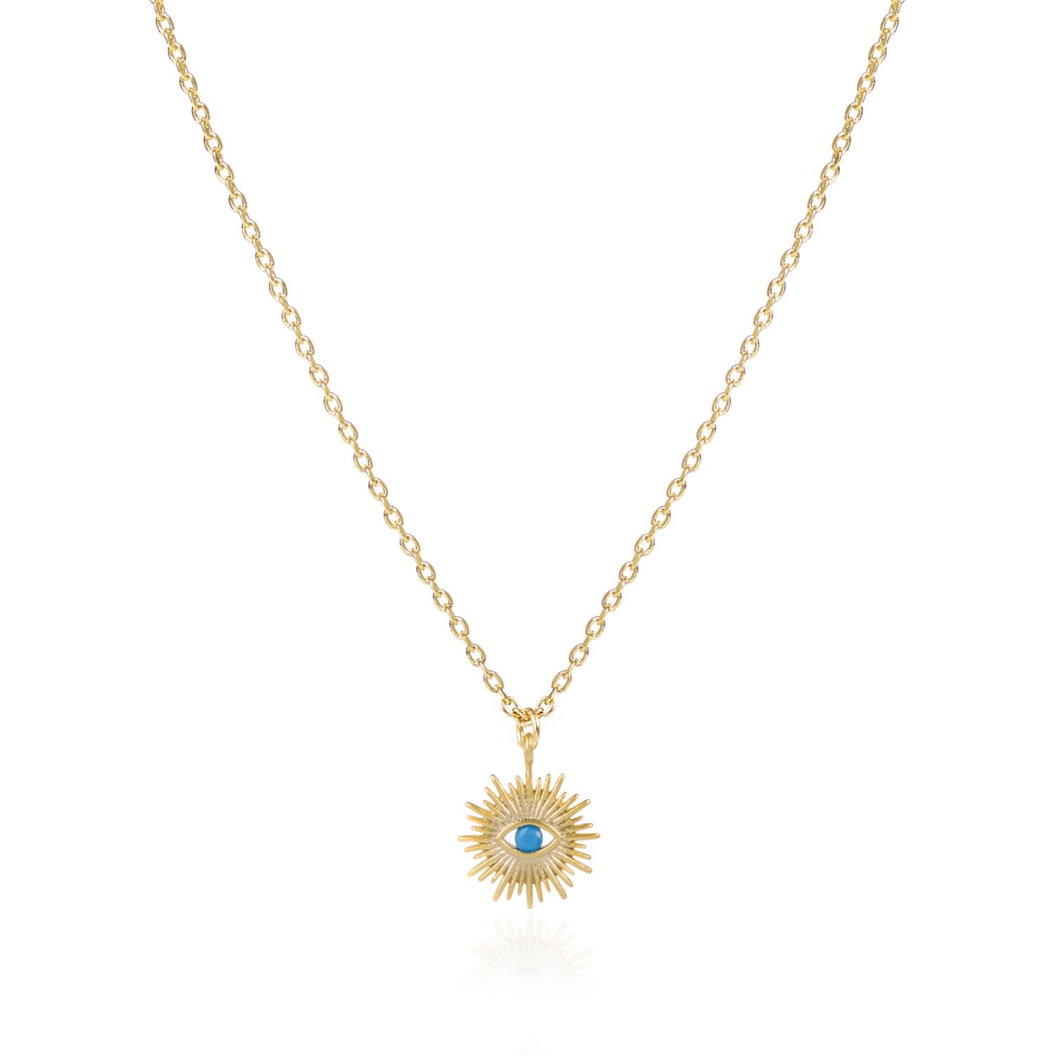 Turquoise Eye Necklace