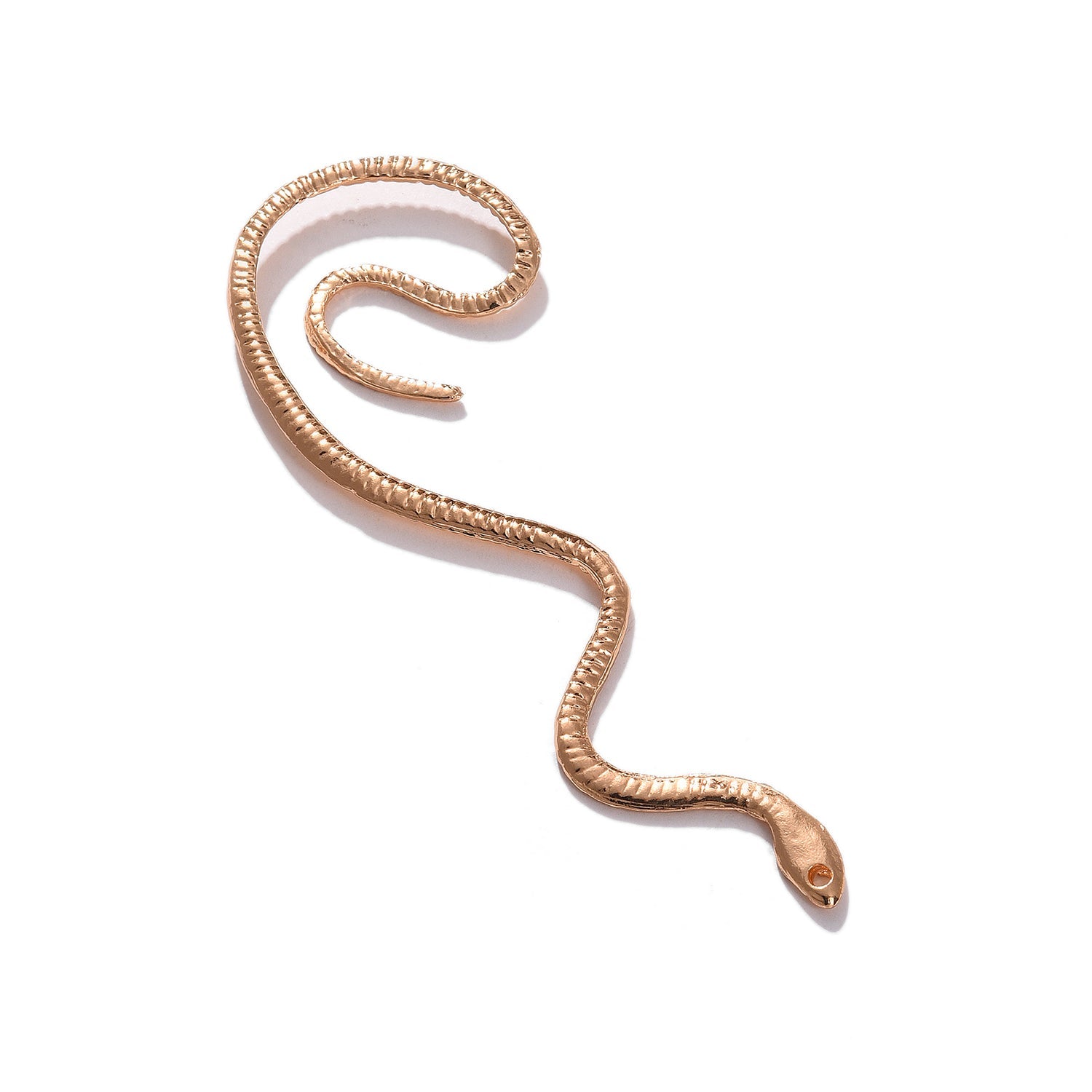 Gold-toned Contemporary Ear Cuff Earrings