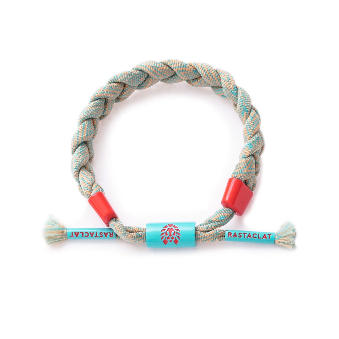 Rastaclat Original Hand Braided Oasis Sand Adjustable Bracelet