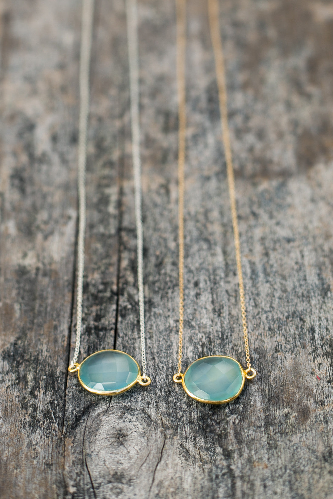Mrs. Parker Demi Fine Necklace in Chalcedony
