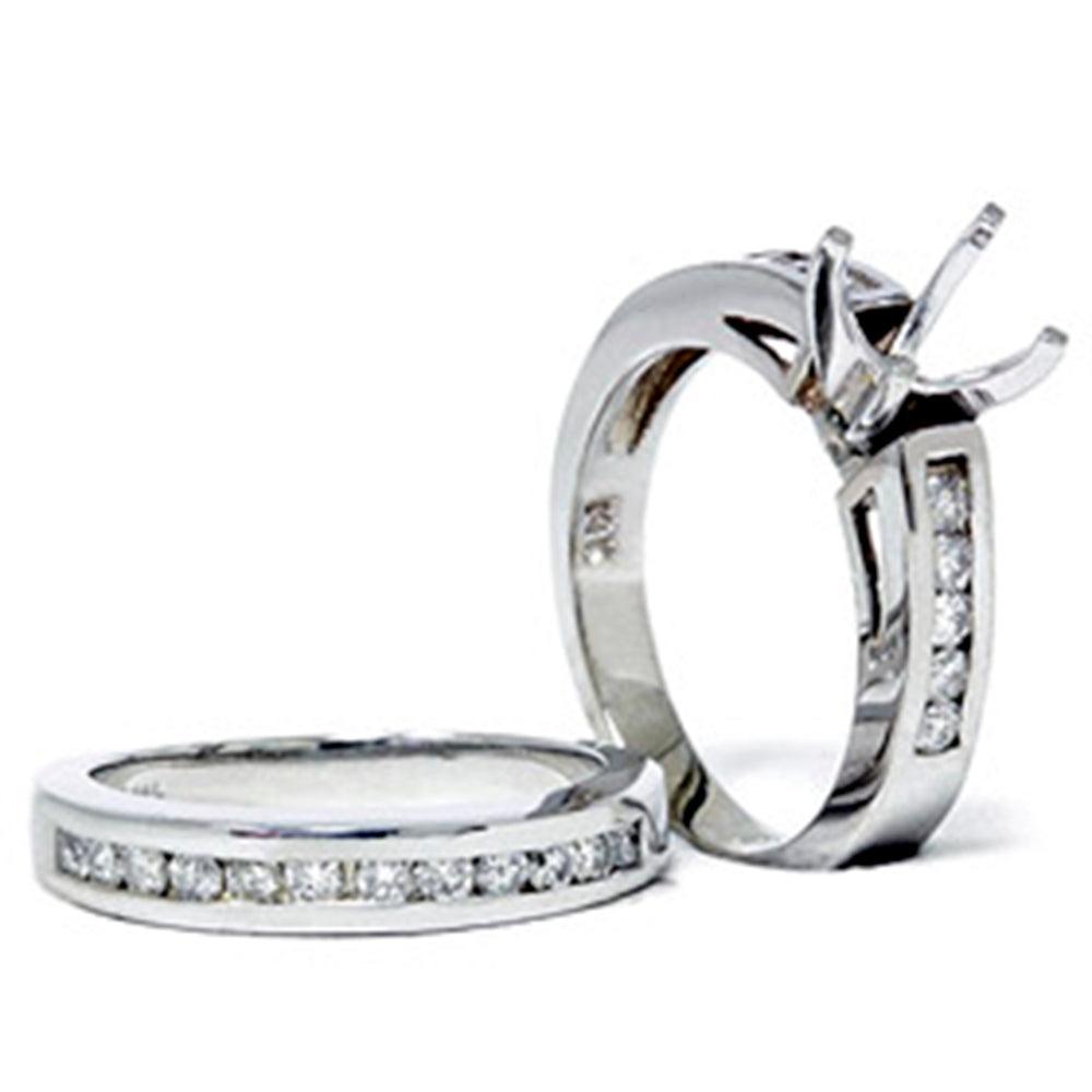 5/8 ct Diamond Ring Setting Mounting 14K Gold