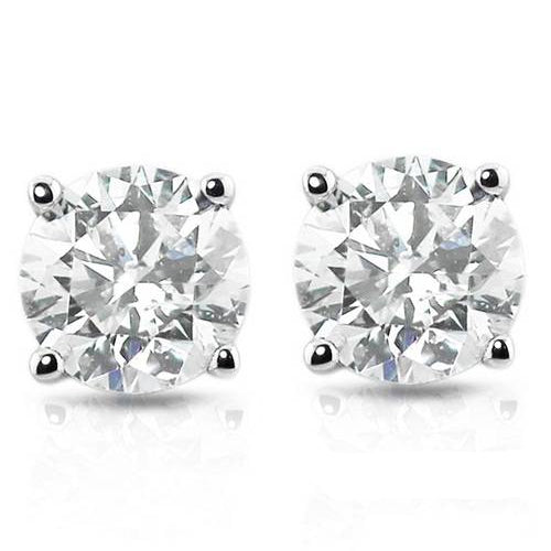 1ct Diamond Studs Platinum