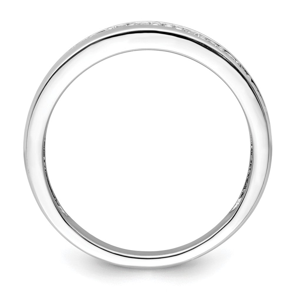 14k Gold Lab Grown Diamond Wedding Band Ring 0.37ct Clarity- VS Color- D-E