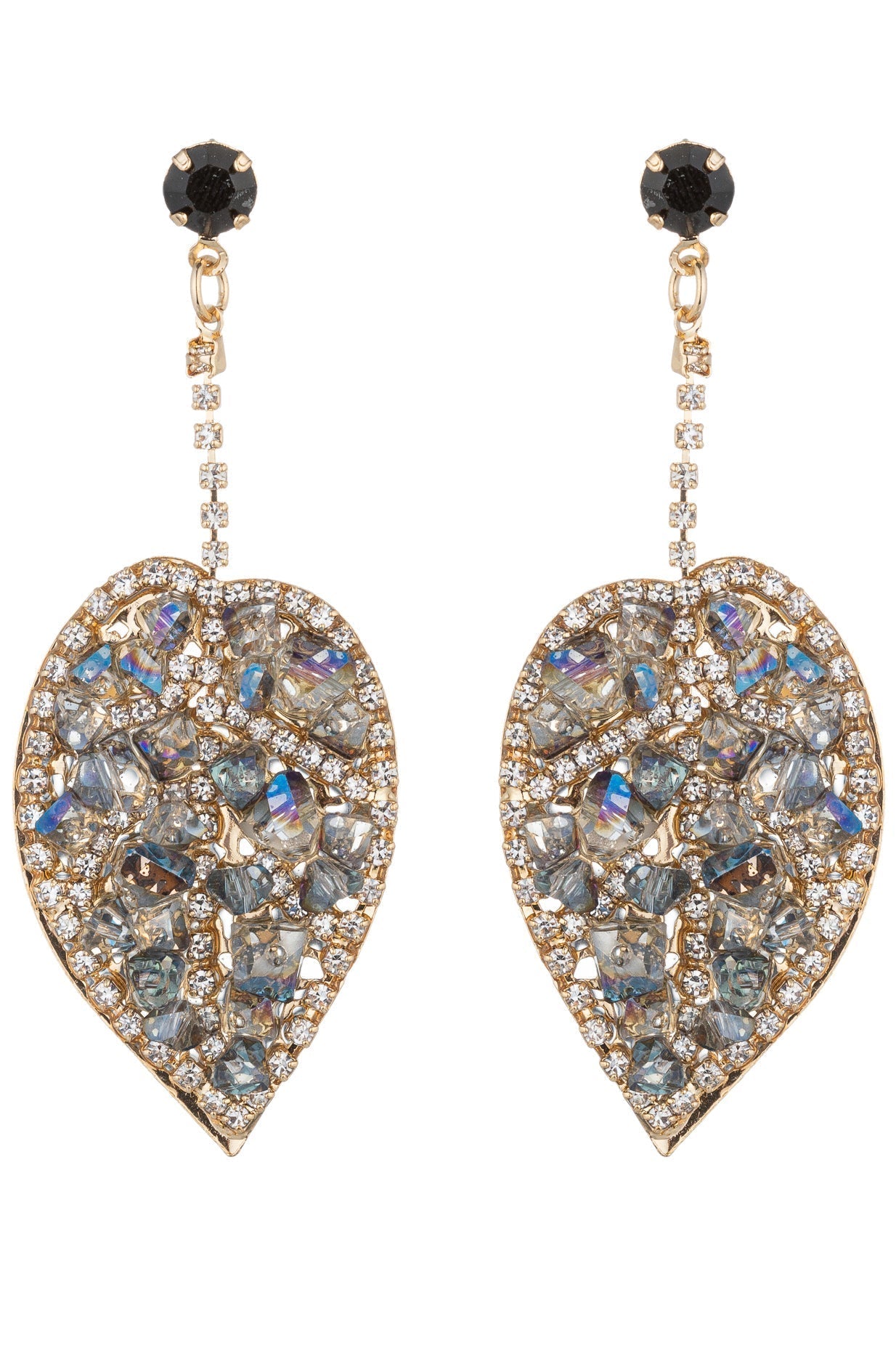 Spring Leaf Drop Earrings