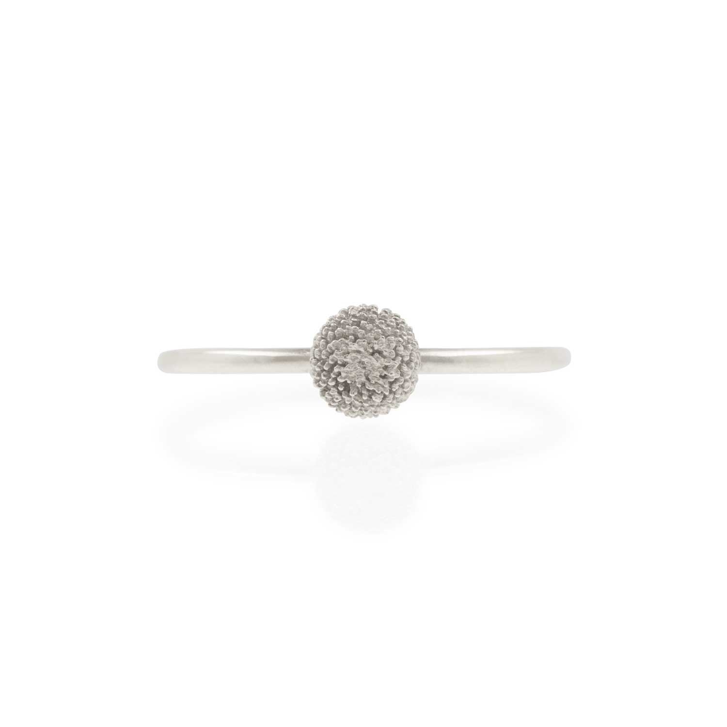 Dahlia Stacking Ring – Silver
