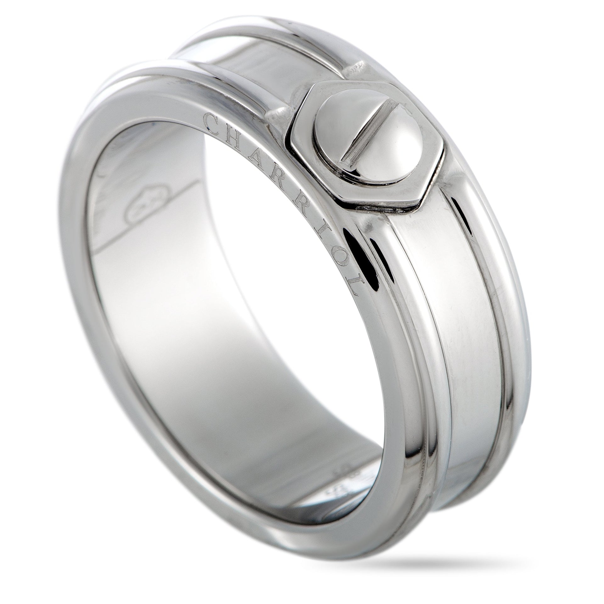 Rotonde Stainless Steel Band Ring
