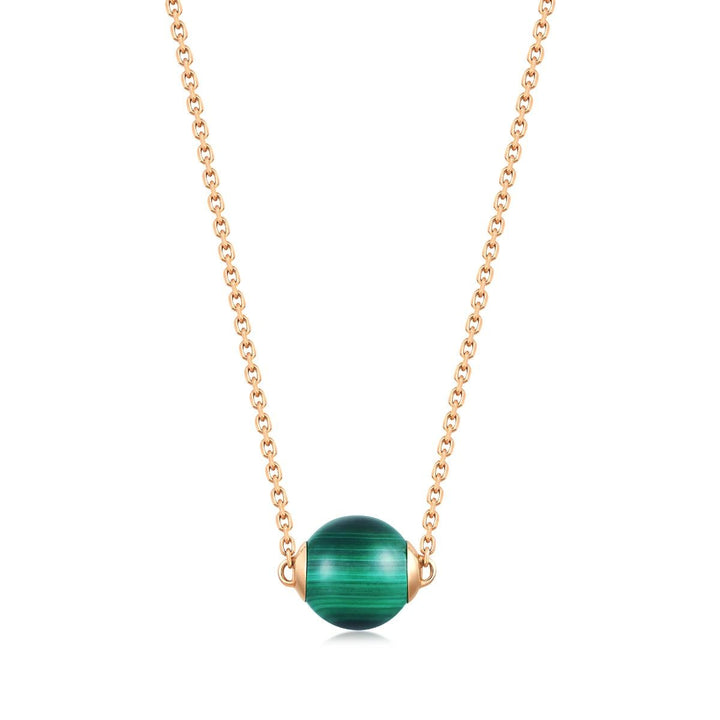 cosmos-18k-rose-gold-malachite-necklace-chow-sang-sang