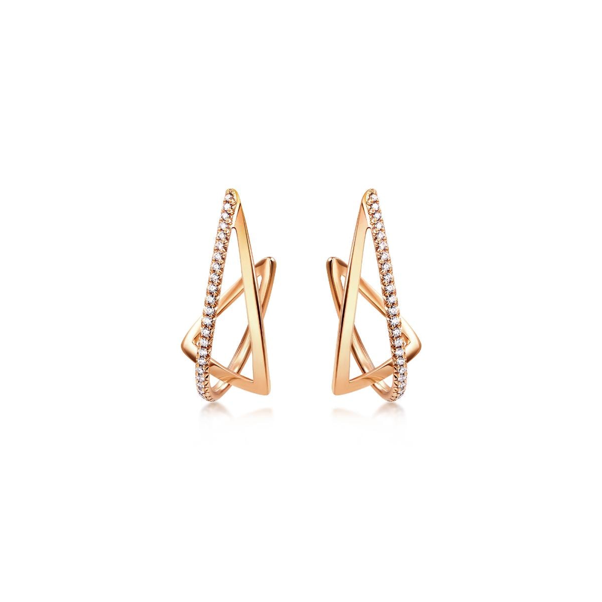 form-rose-gold-diamond-earrings-chow-sang-sang