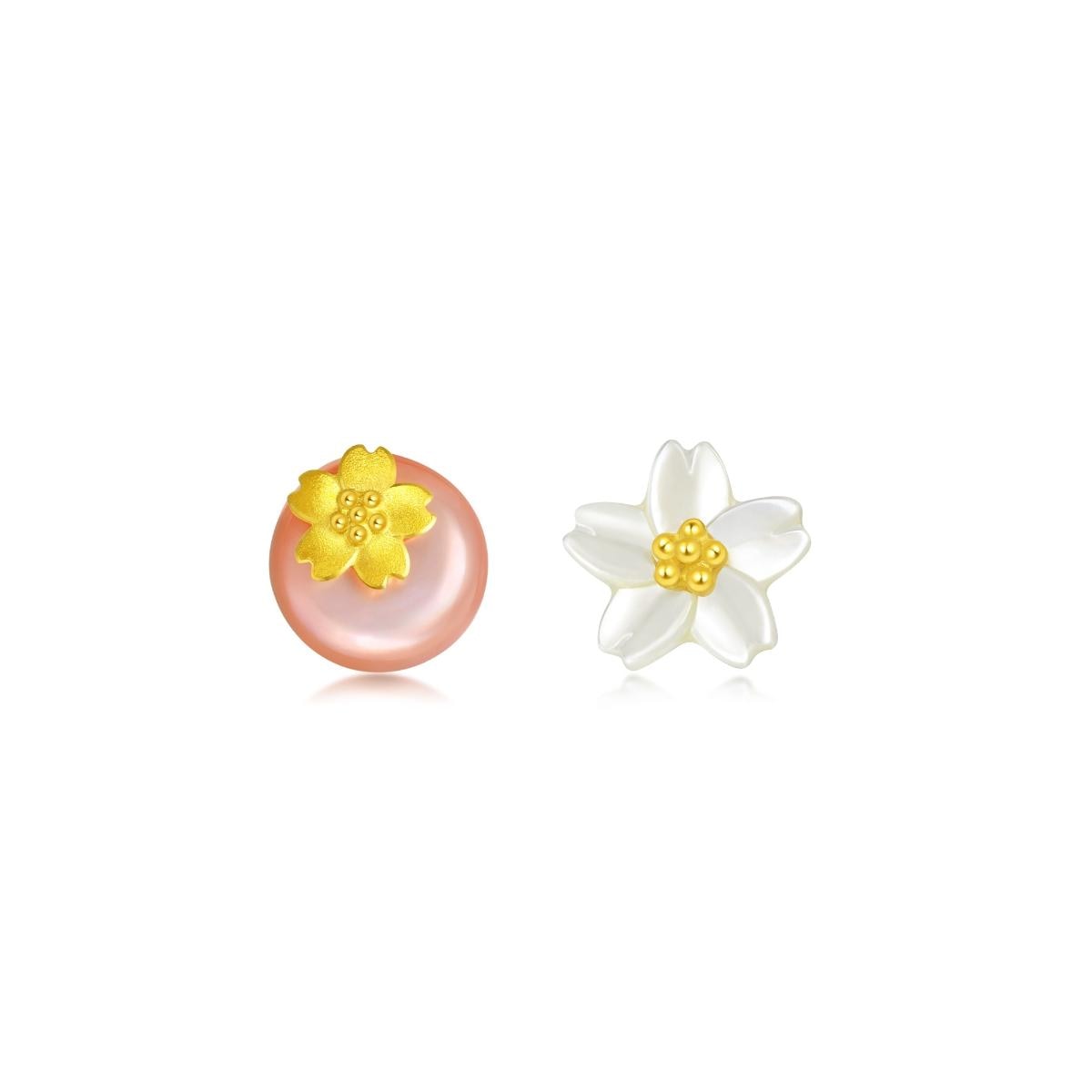 wishes-gold-cherry-blossom-earrings-chow-sang-sang