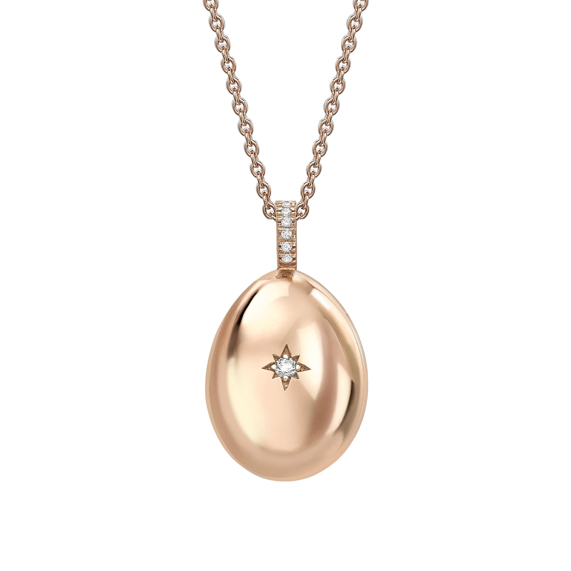 I Love You Egg Pendant