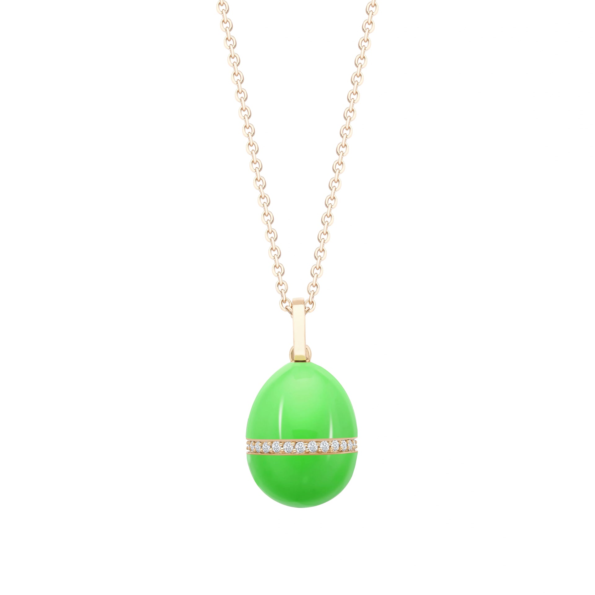Neon Egg Pendant