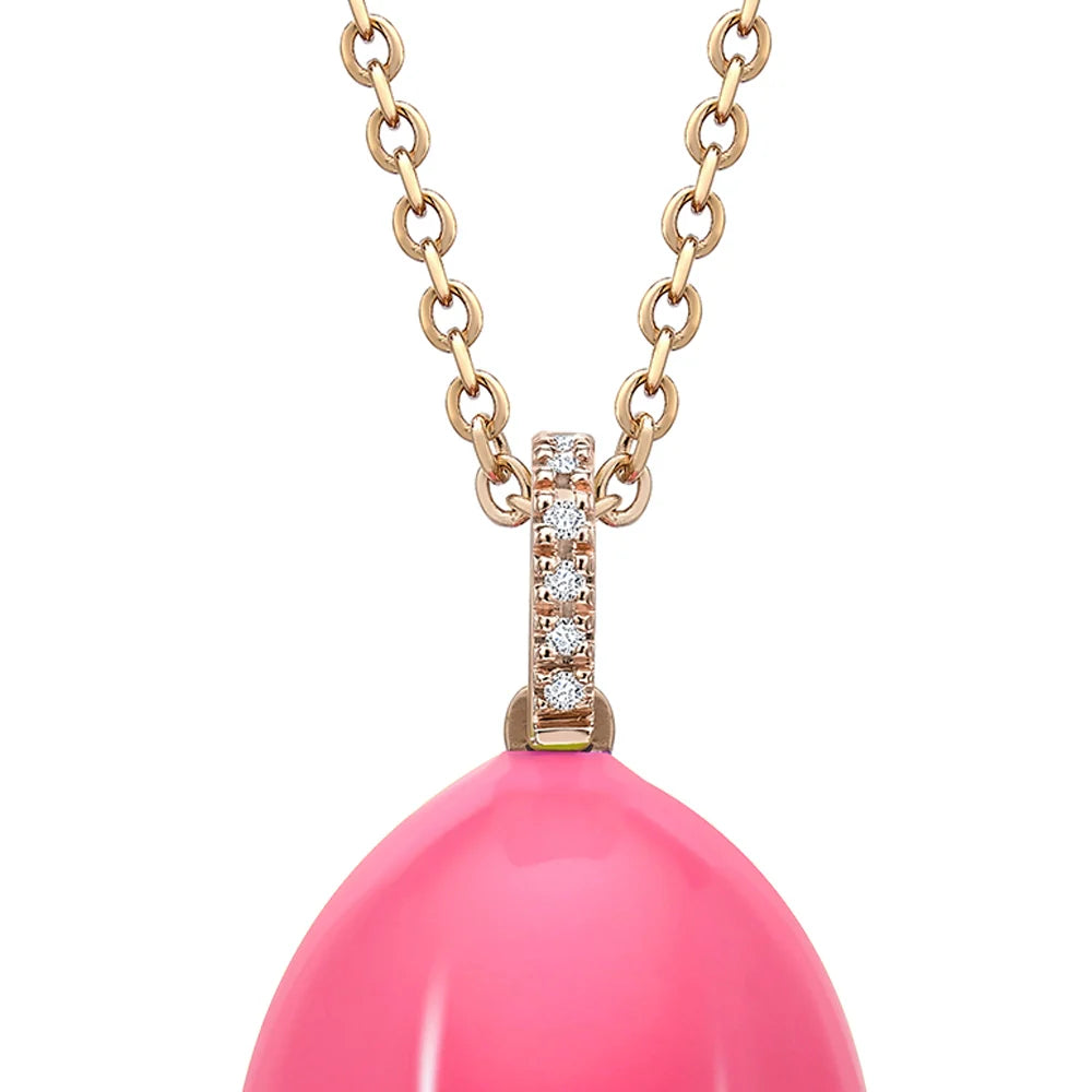 Neon Egg Pendant