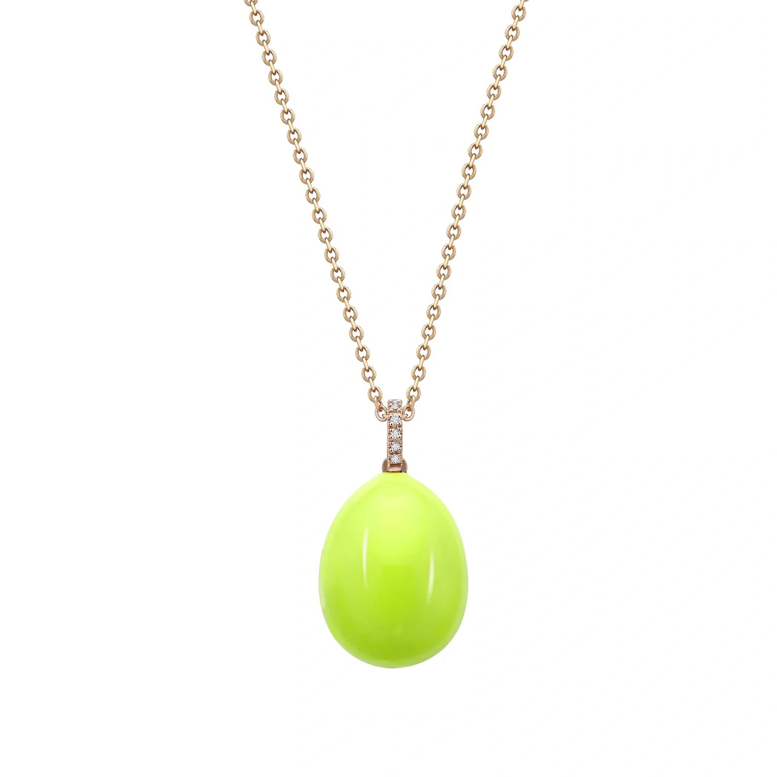 Neon Egg Pendant