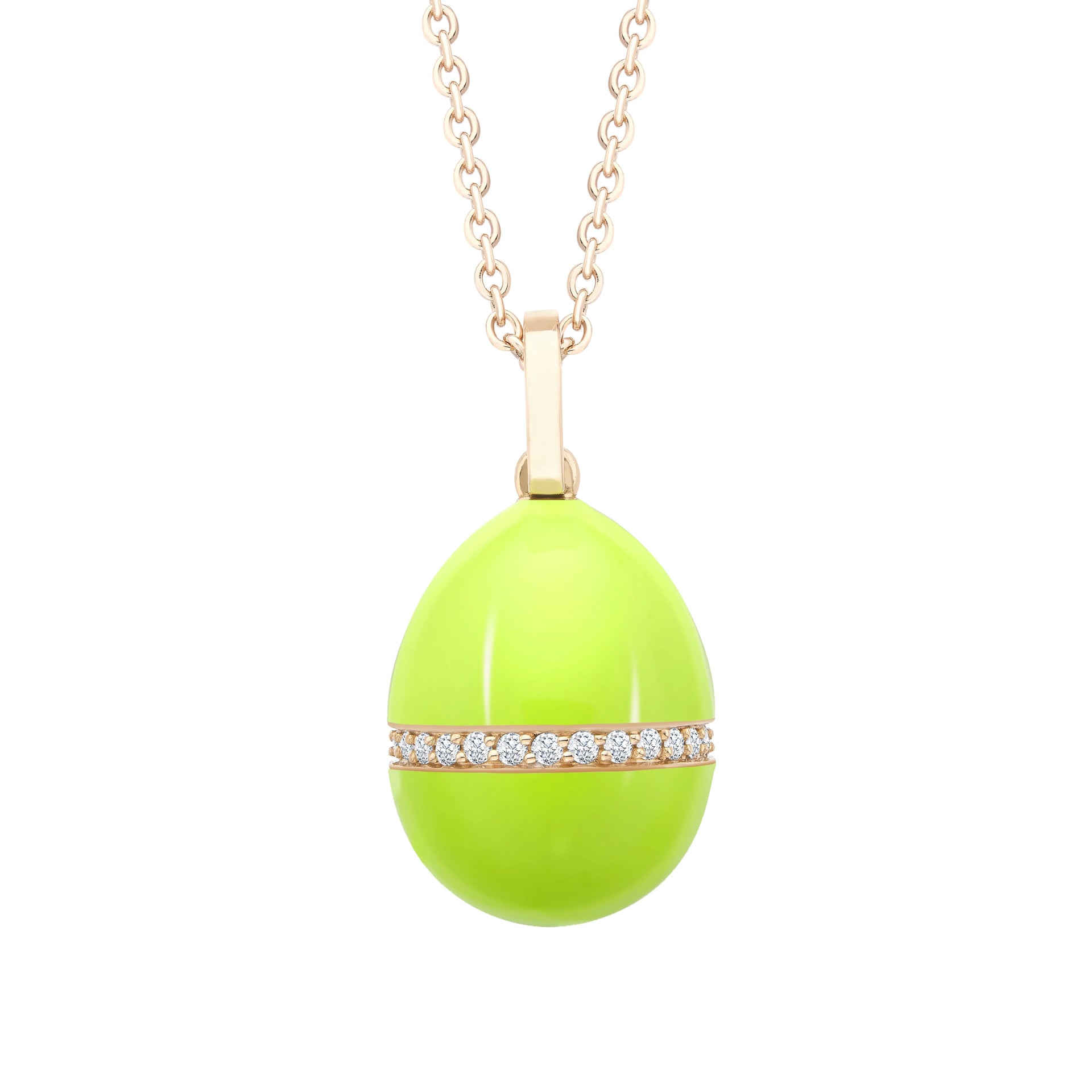 Neon Egg Pendant
