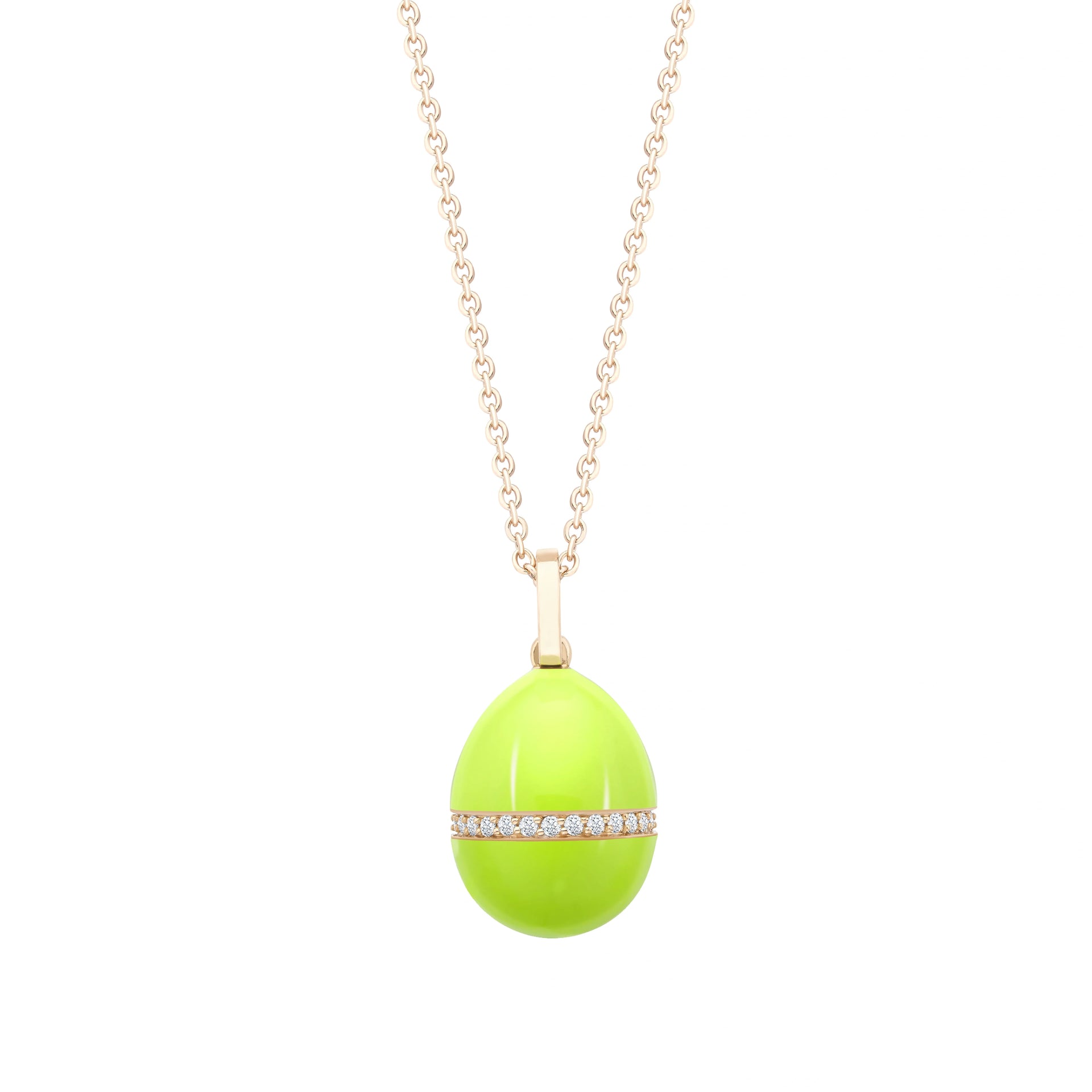 Neon Egg Pendant