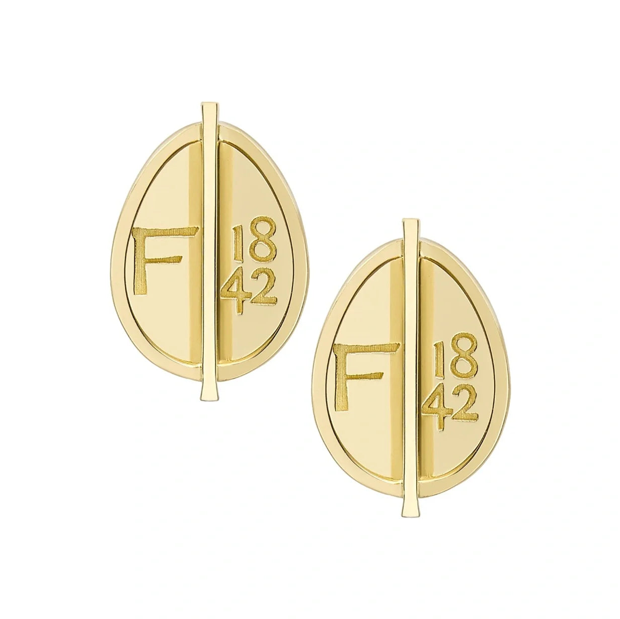Grande Egg Stud Earrings
