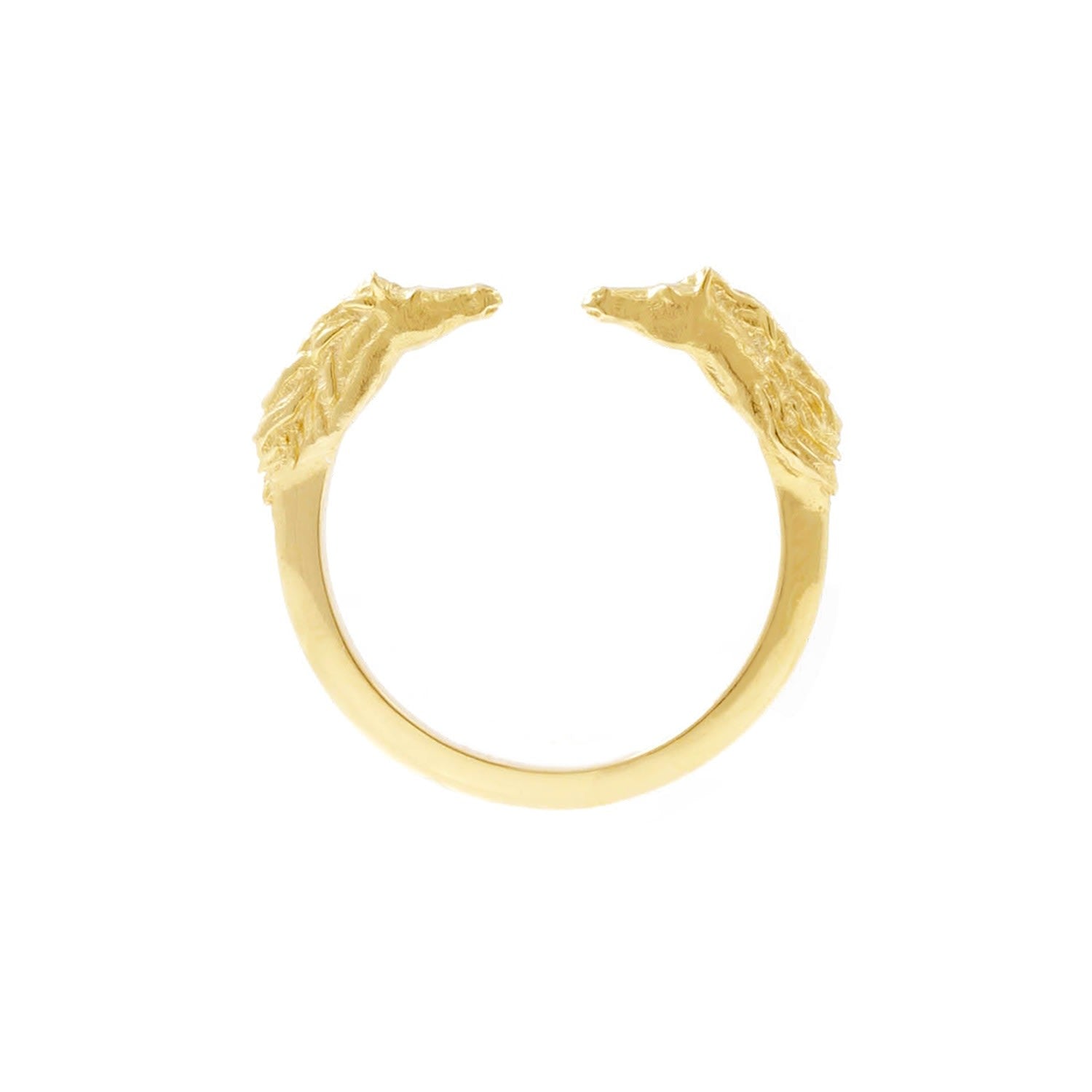 Horse Ring - Gold Vermeil
