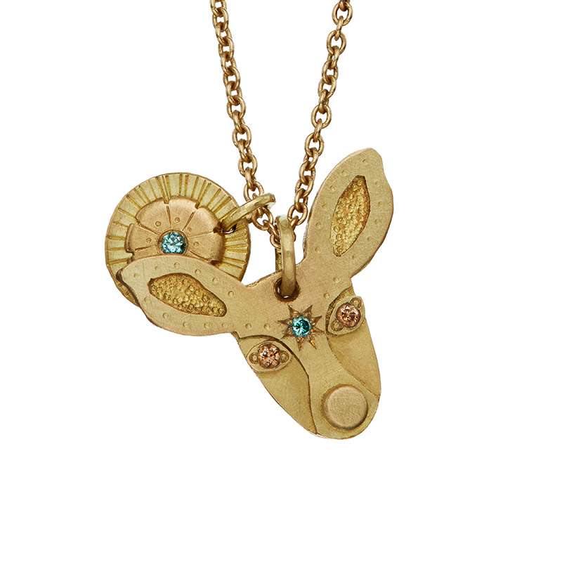 The Fae Deer Ethical Amulet