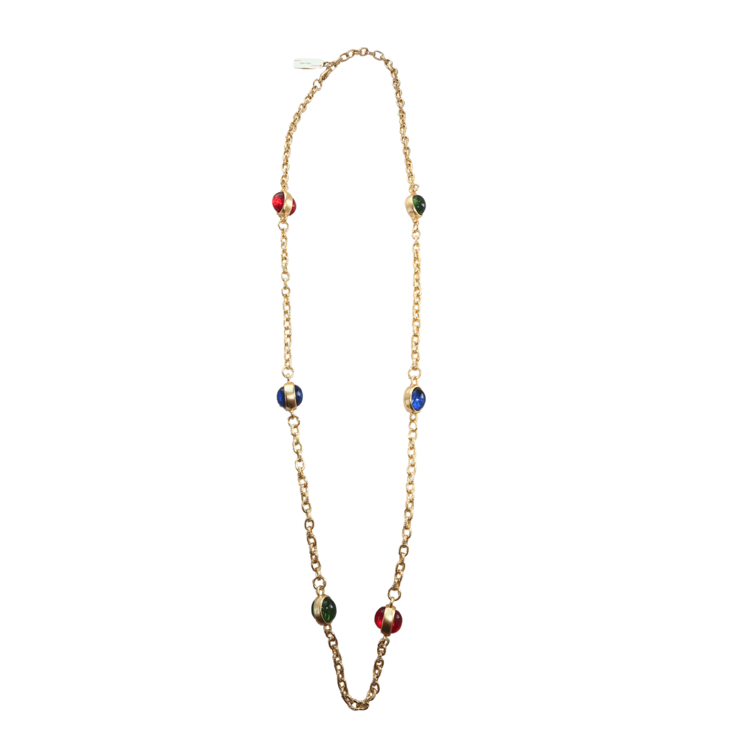 Farah's Colourful Gemstone Chain