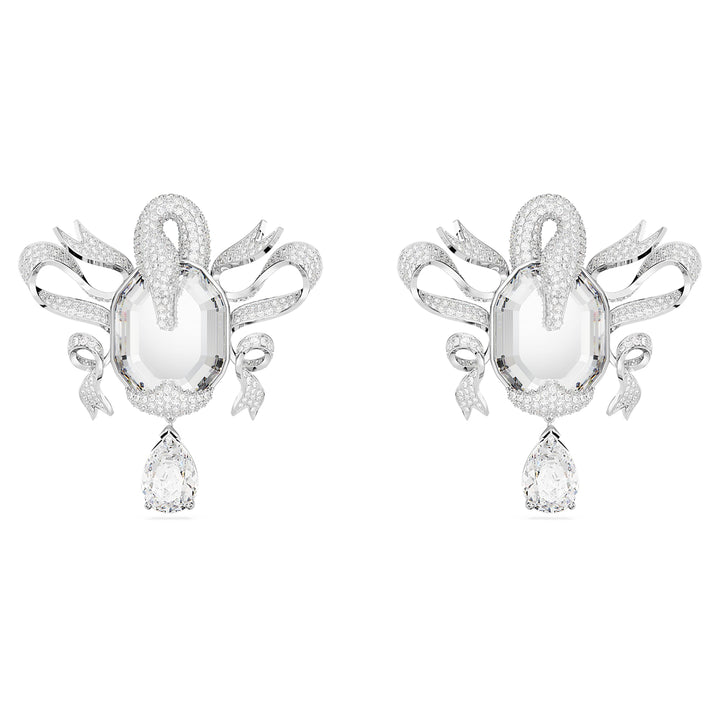 fashion-swan-clip-earrings-swarovski
