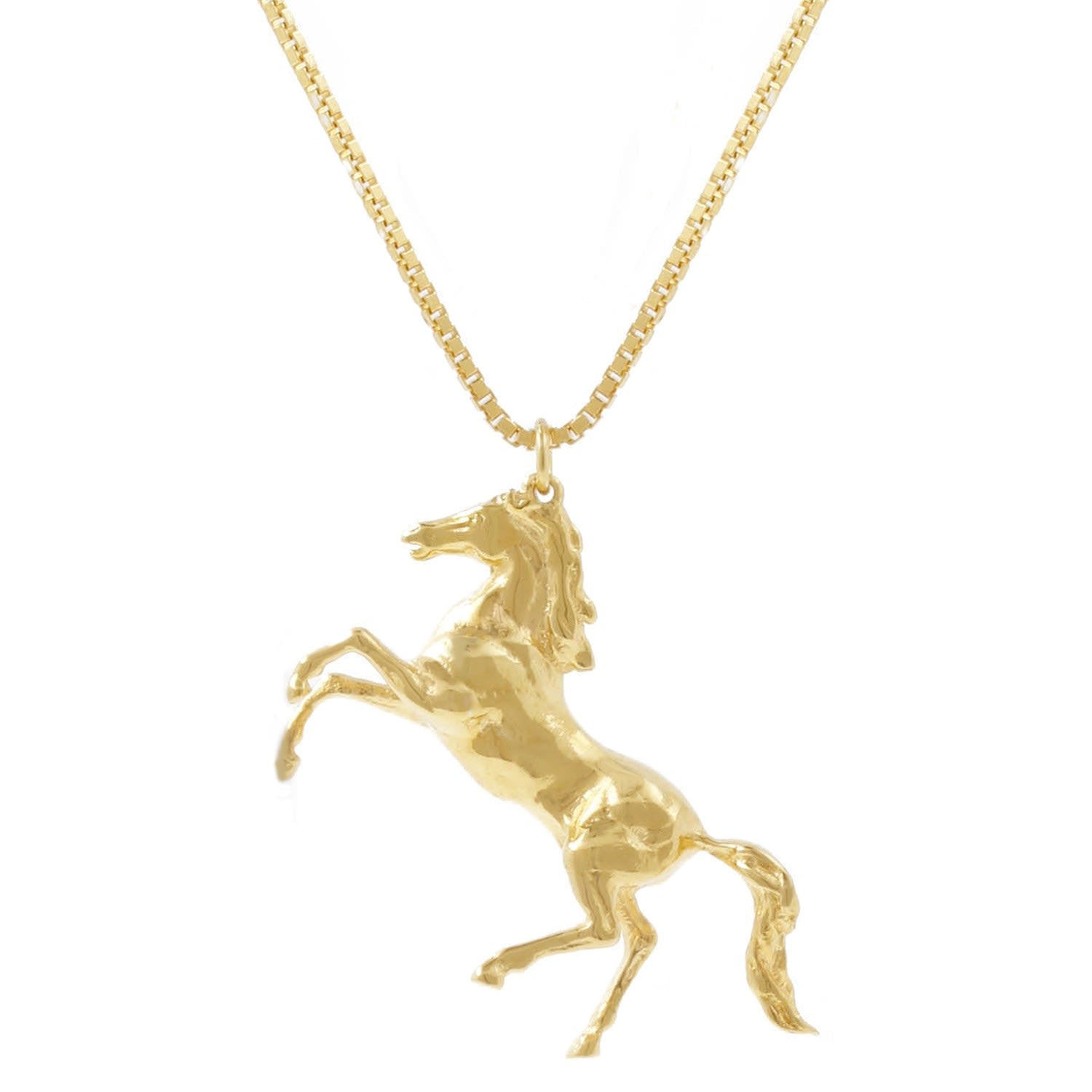 Horse Necklace - Gold