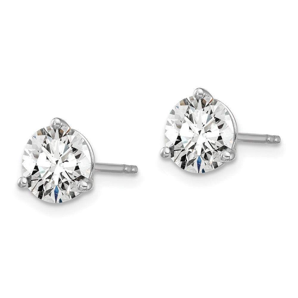14k White Gold 6 CTW Lab Grown Diamond Stud Earrings