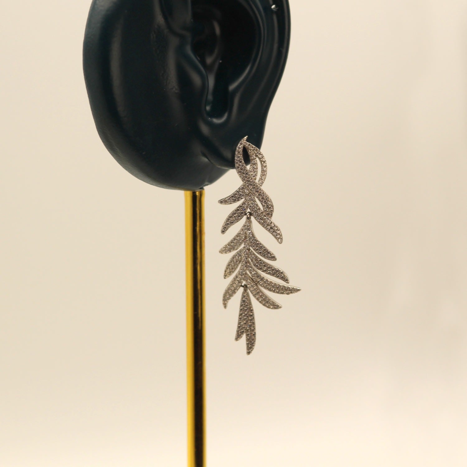 Feather Party Dangle Earrings