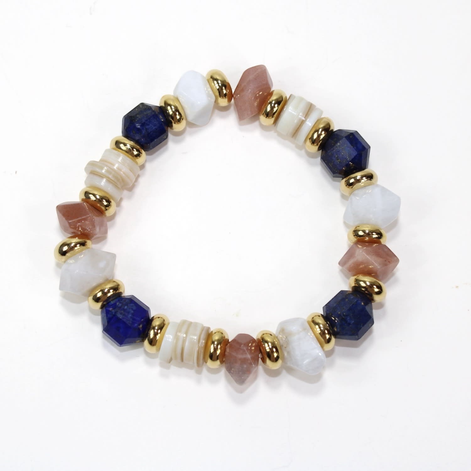 Feliora Gemstone Beaded Bracelet
