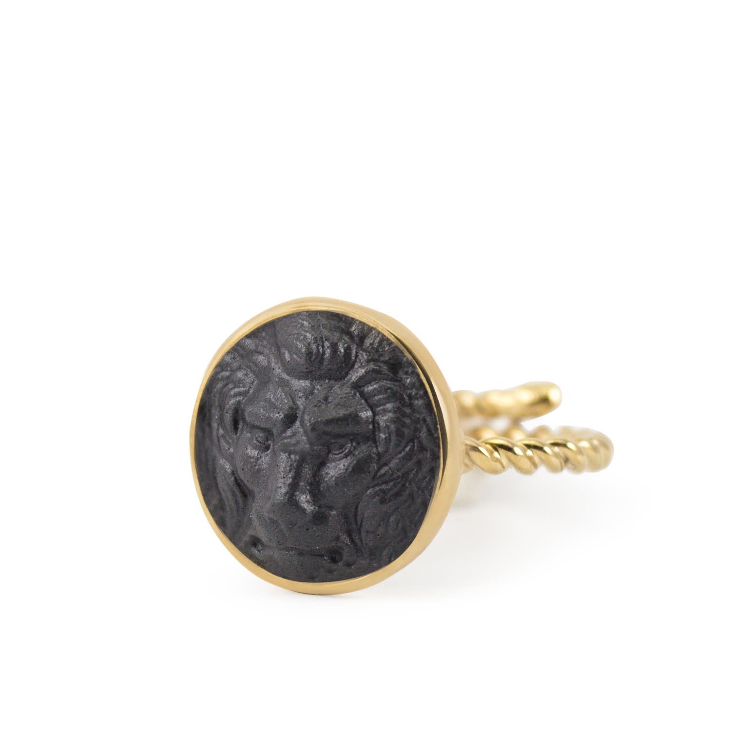 Lion Cameo Ring