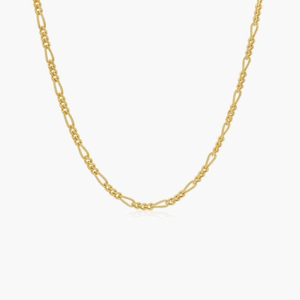 Figaro Chain in 18K Gold Vermeil