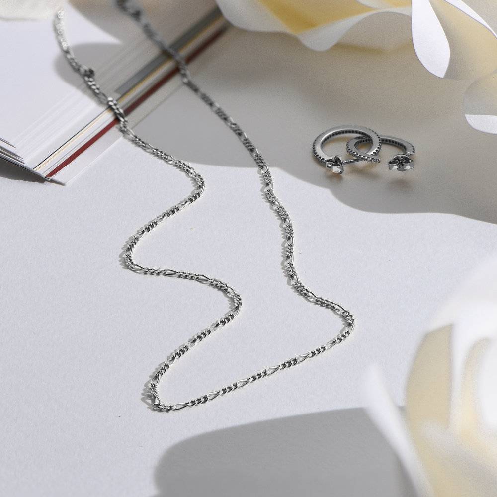 Figaro Chain in Sterling Silver