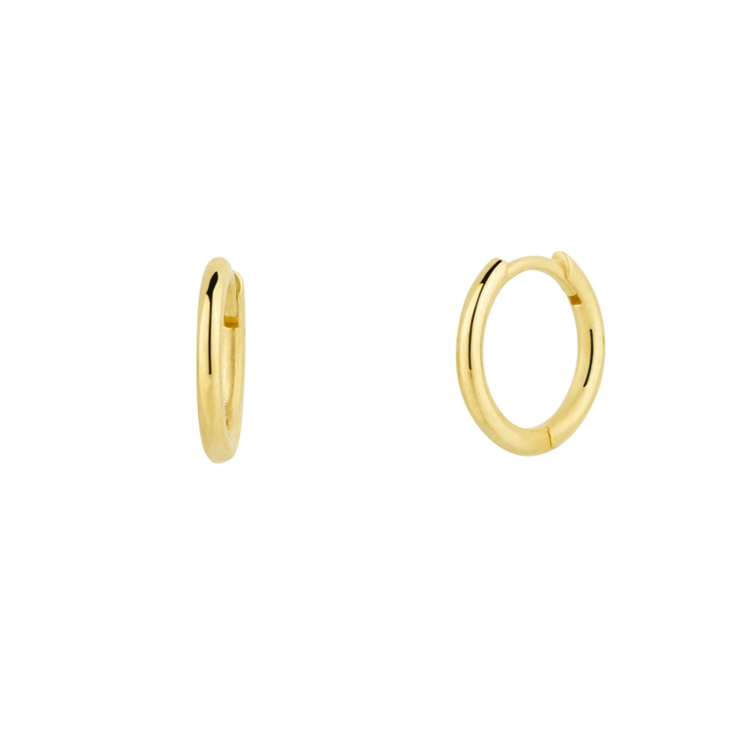 Fine 14Ct Solid Gold Hoop Earrings