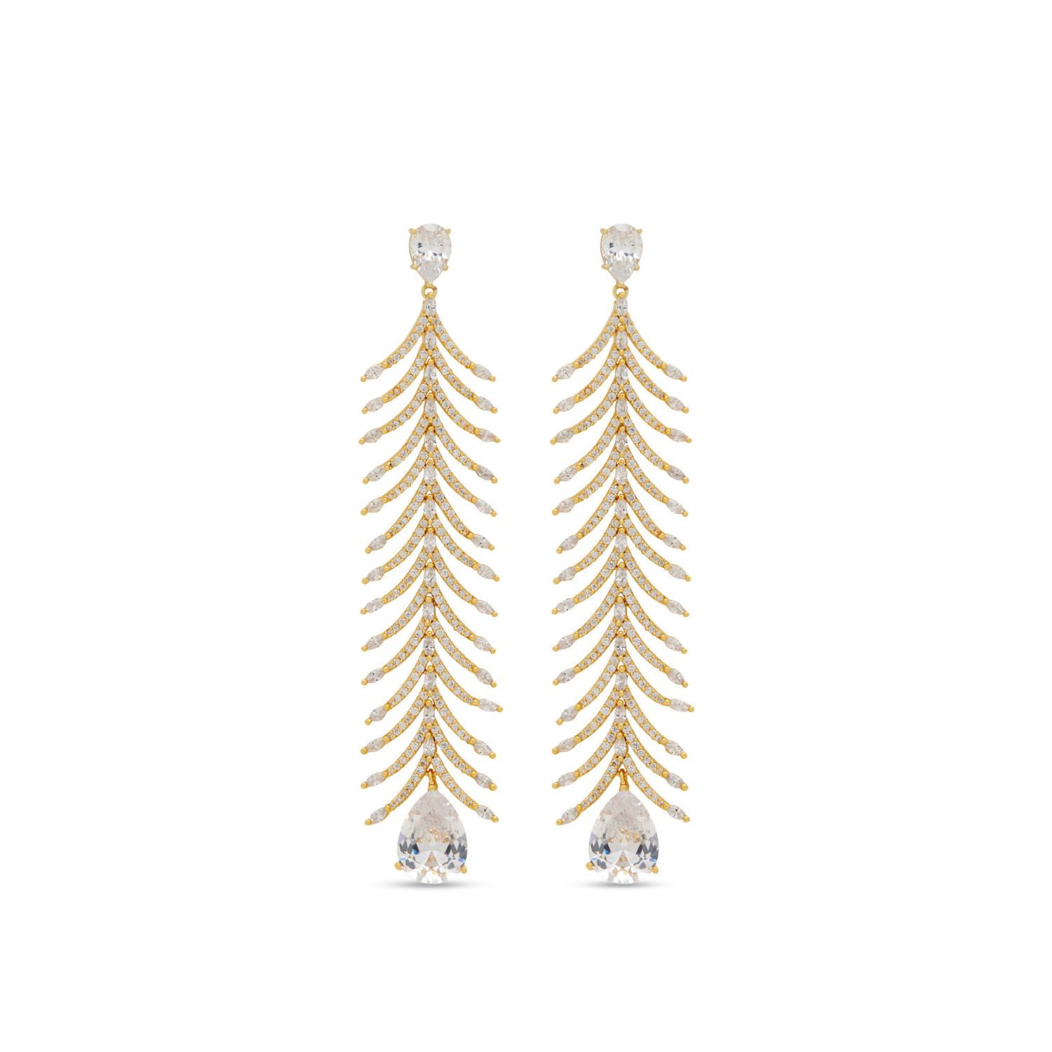 Finn Earrings - Gold