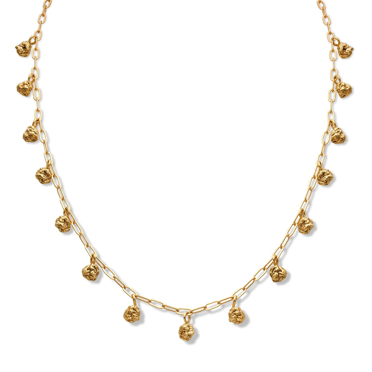 Archaic Chain Necklace Gold