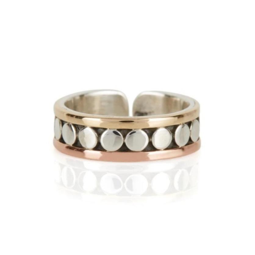 Maharaja Silver Adjustable Midi Ring Or Toe Ring