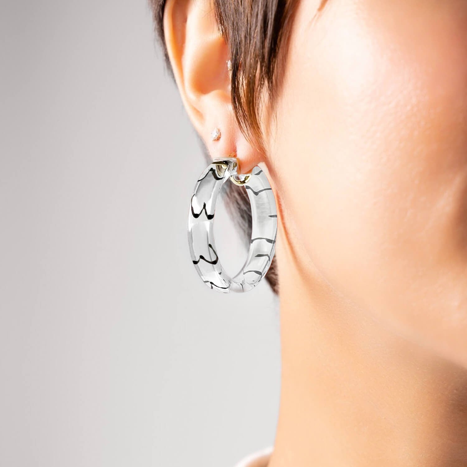 Flat Hoops With Boobs