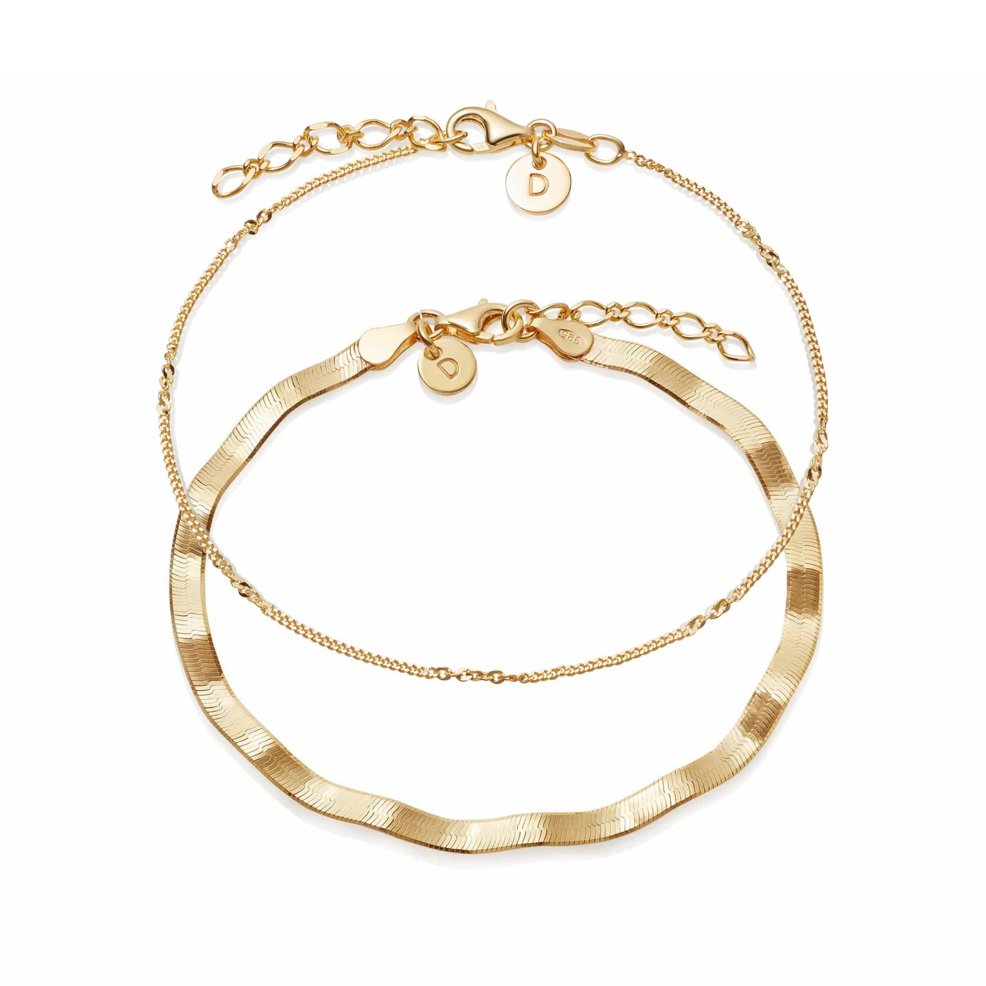 forever-wavy-bracelet-set-18ct-gold-plated-daisy-london