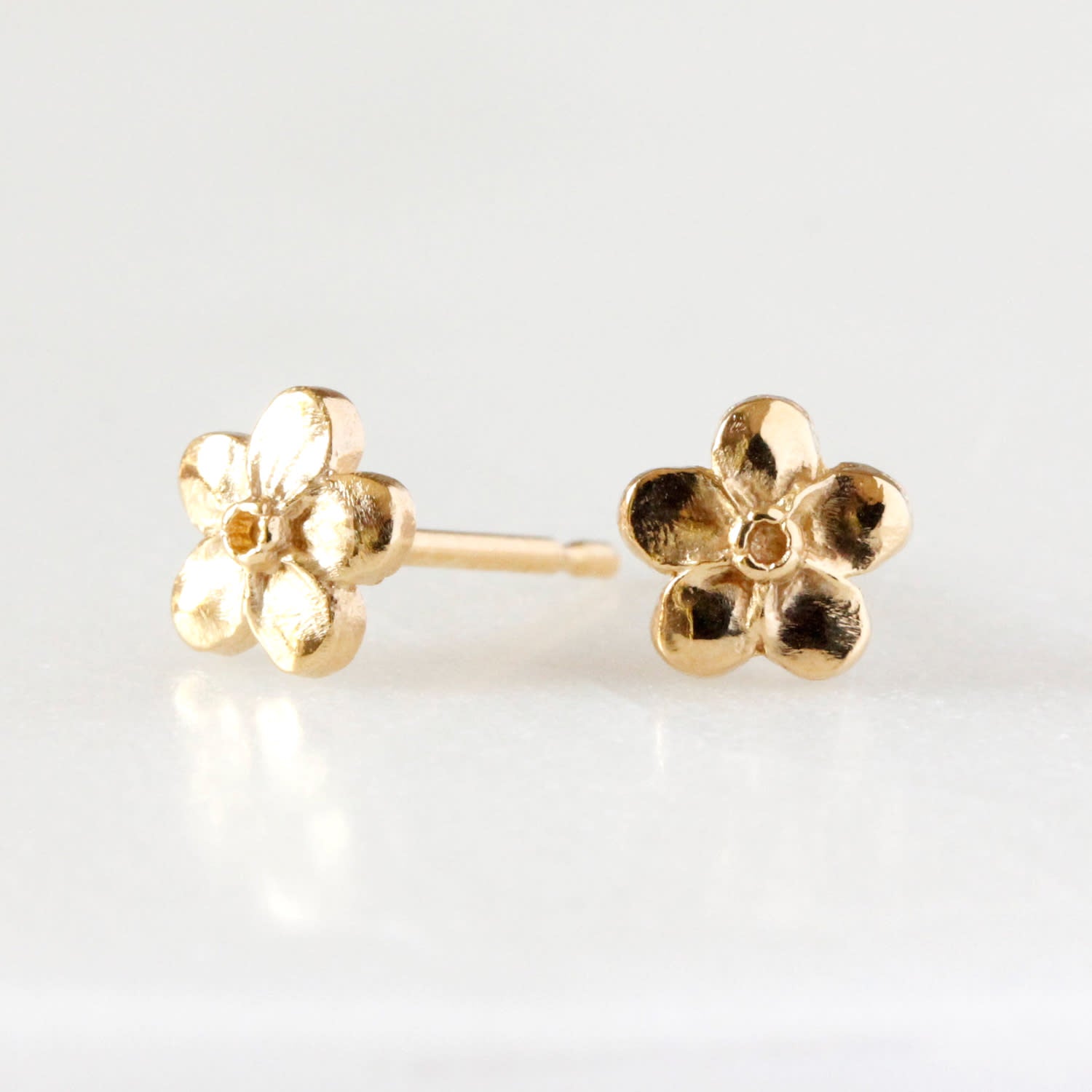 Forget Me Not Earrings – Gold