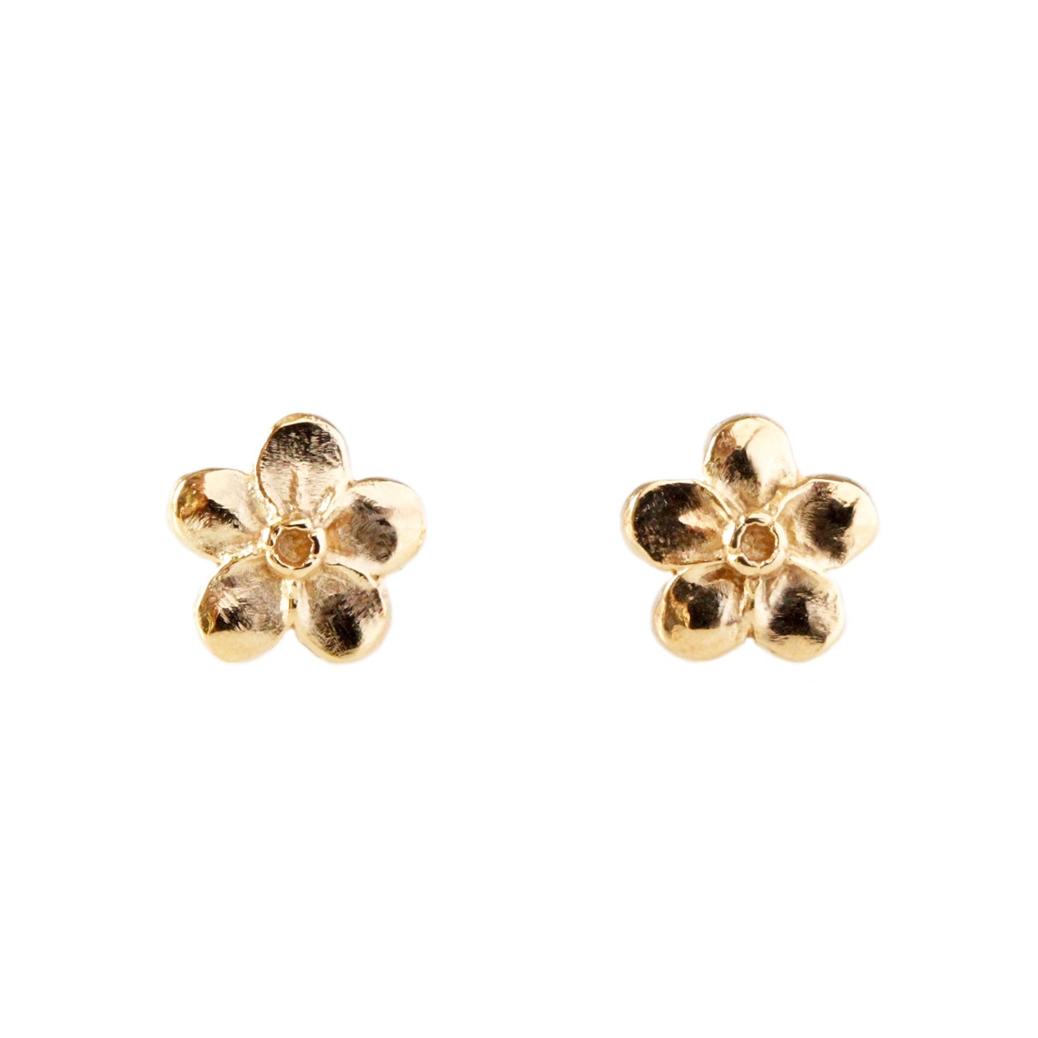 Forget Me Not Earrings – Gold