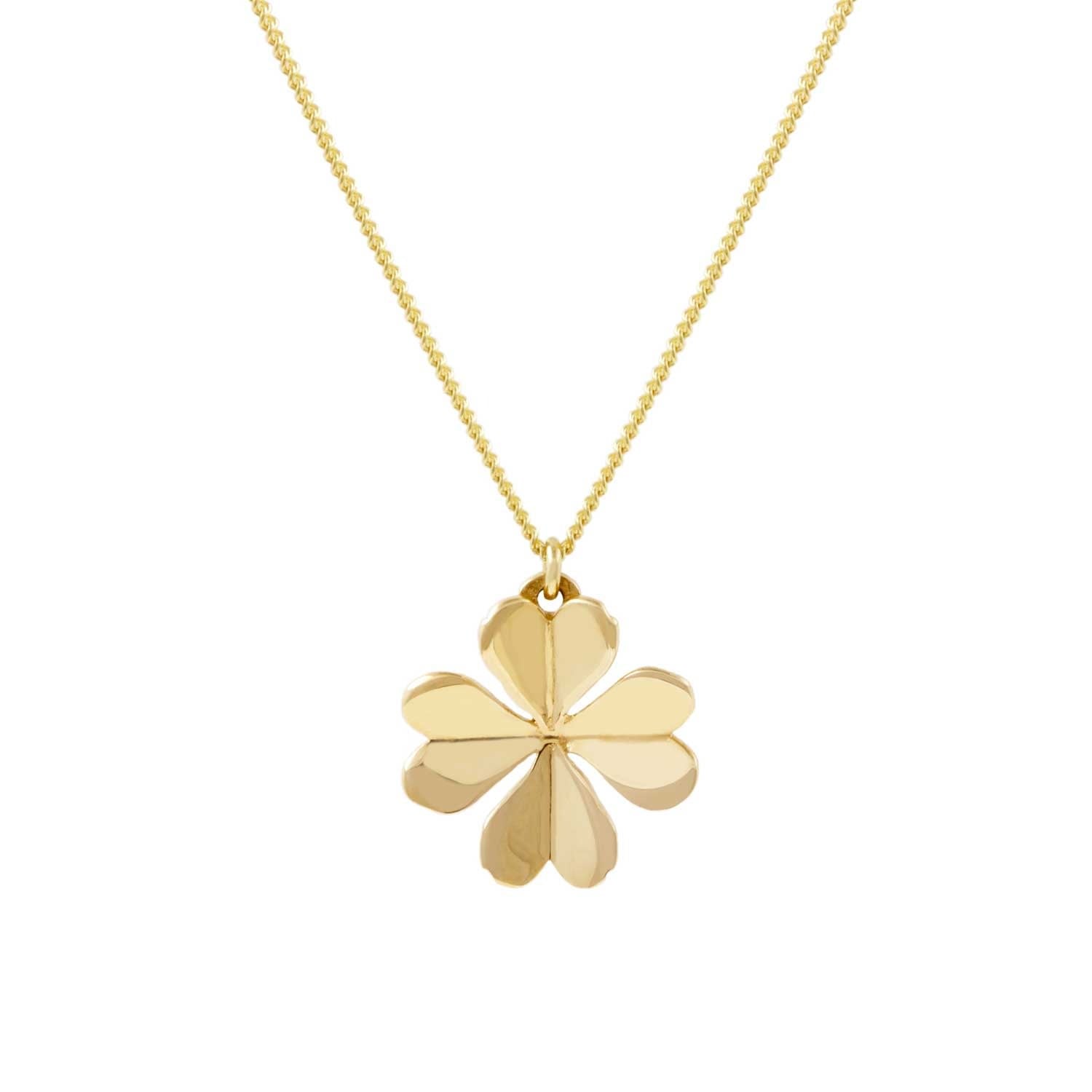 Lucky Clover Necklace – Gold