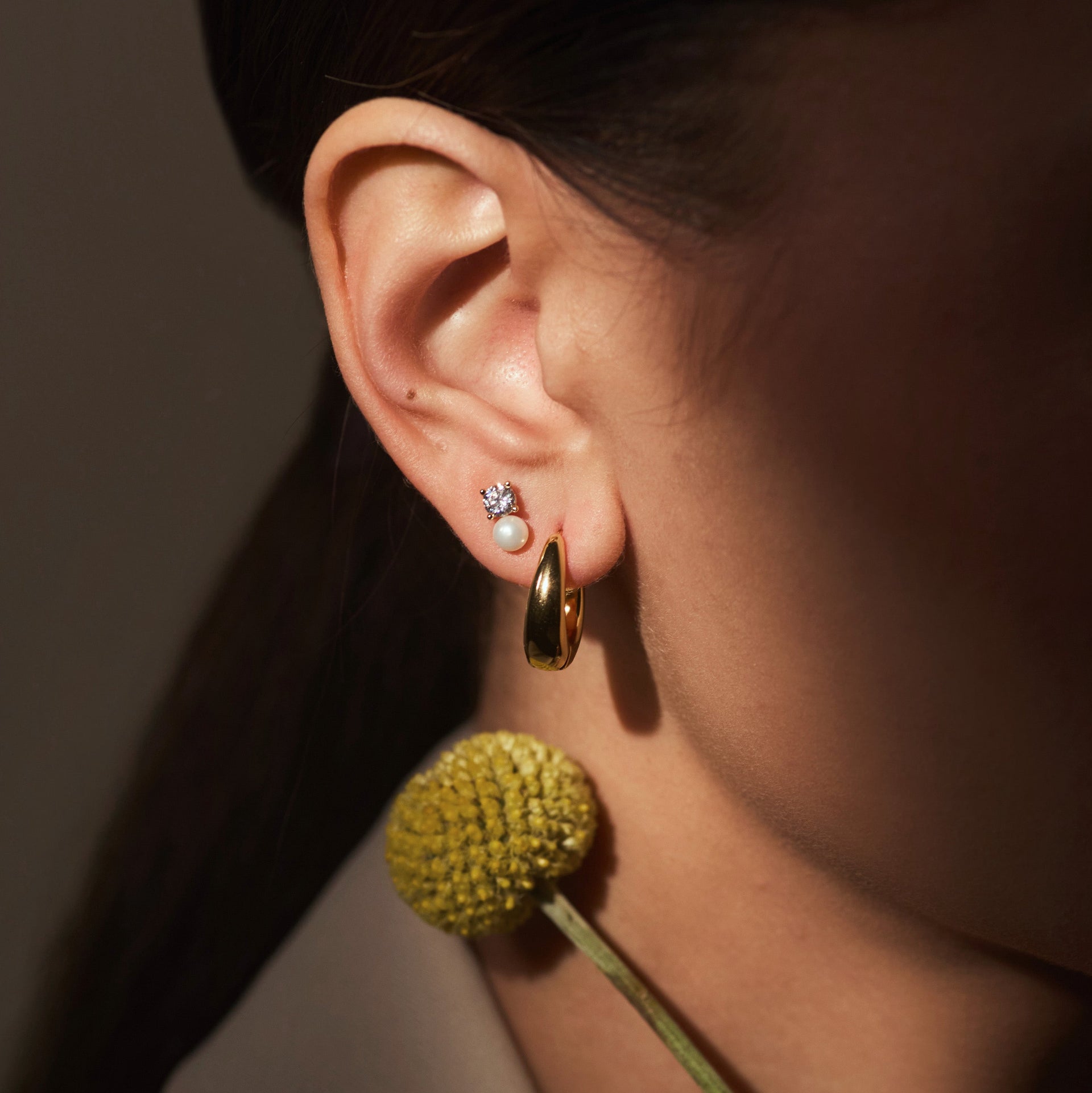Francine Stud Gold