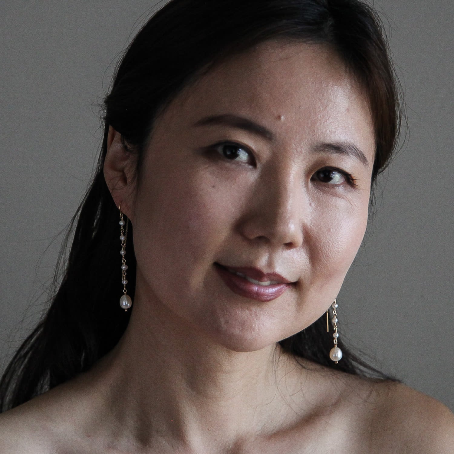 Freshwater Pearl Threader Earrings - Goldfilled