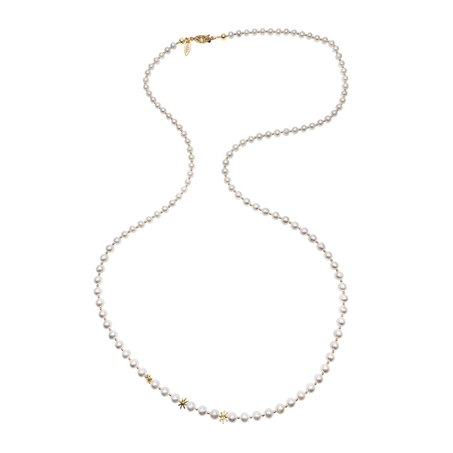 Timeless Freshwater Pearls Long Necklace