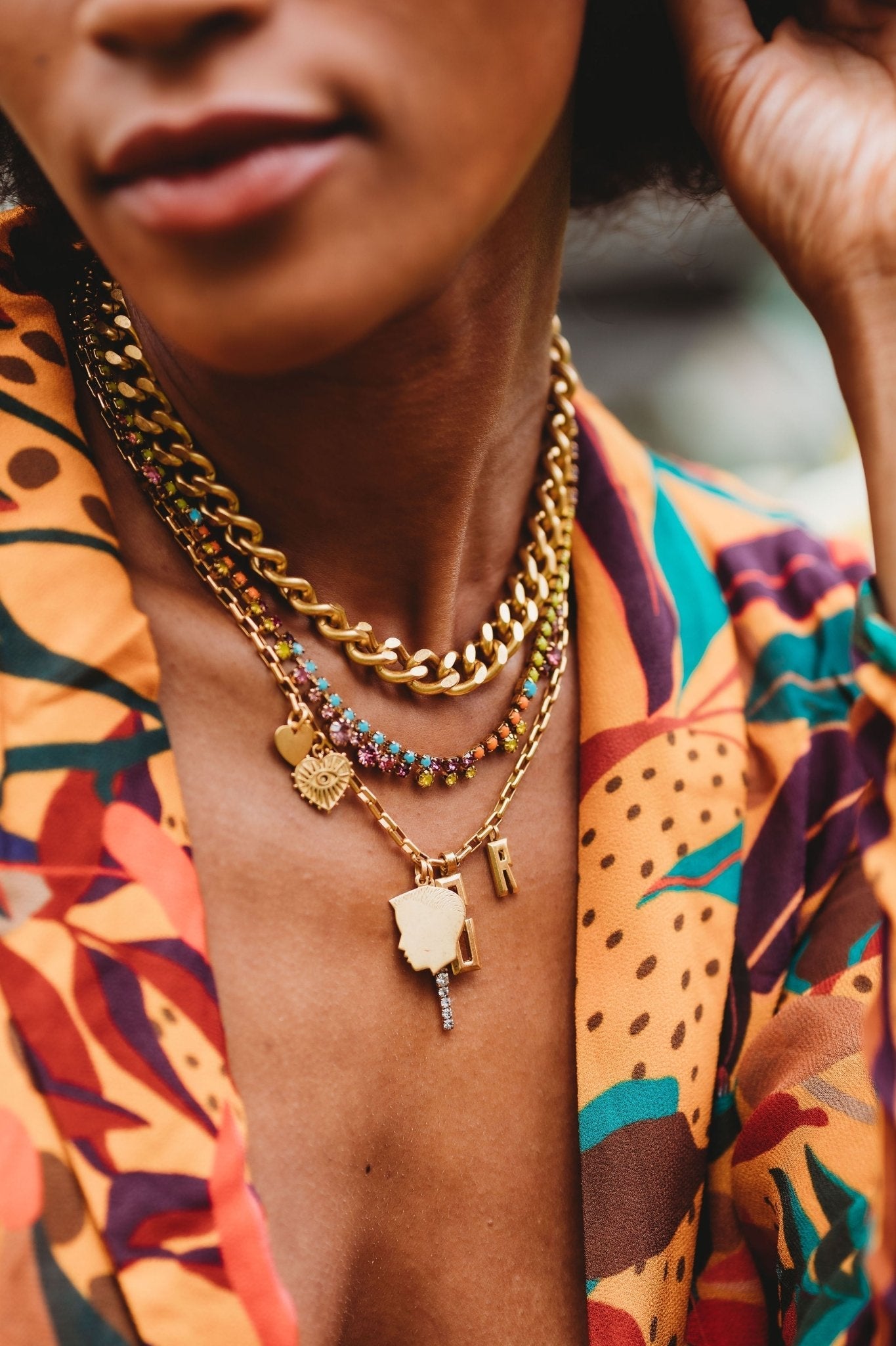 Freya Necklace, Customizable