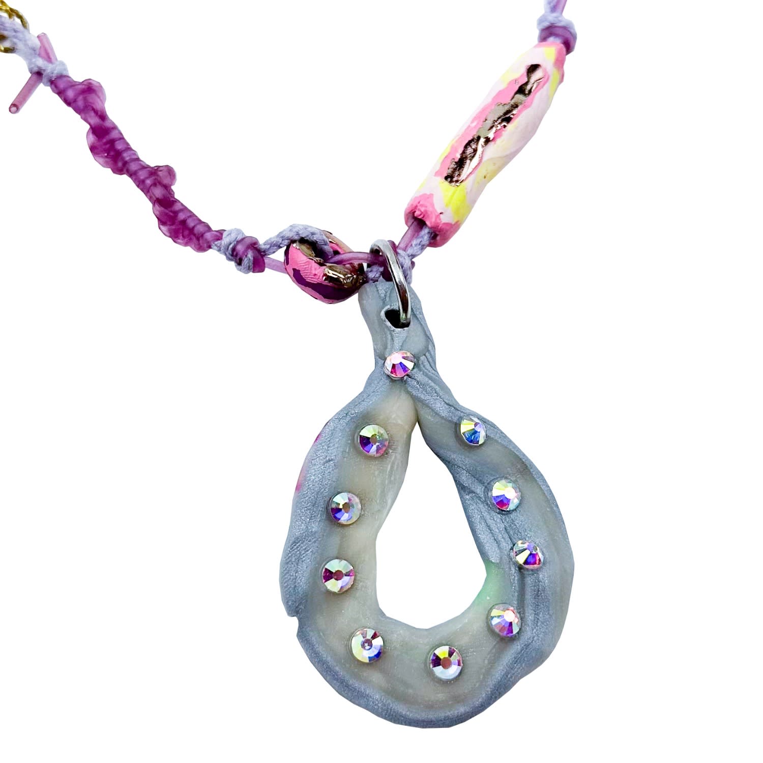 Friendship Drop Razzle Necklace