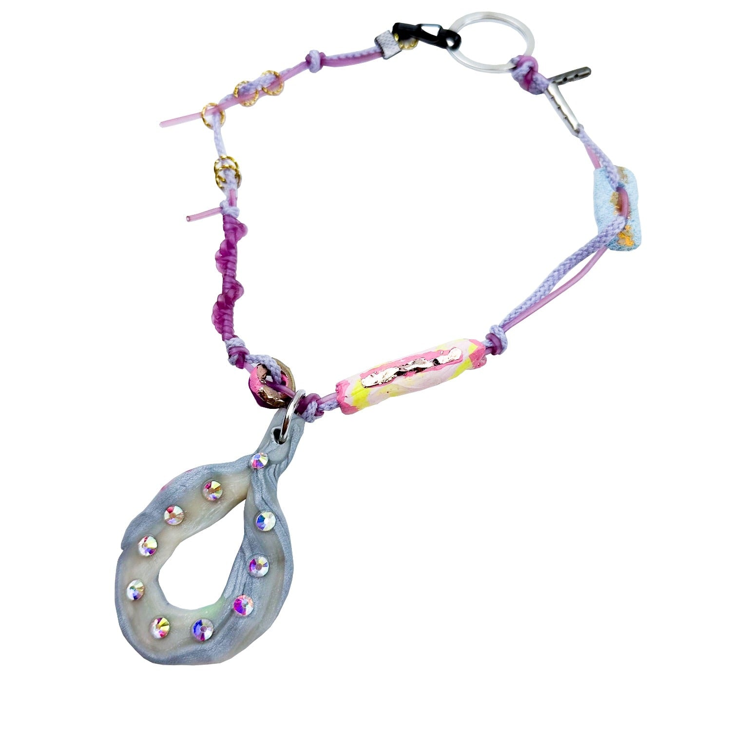 Friendship Drop Razzle Necklace