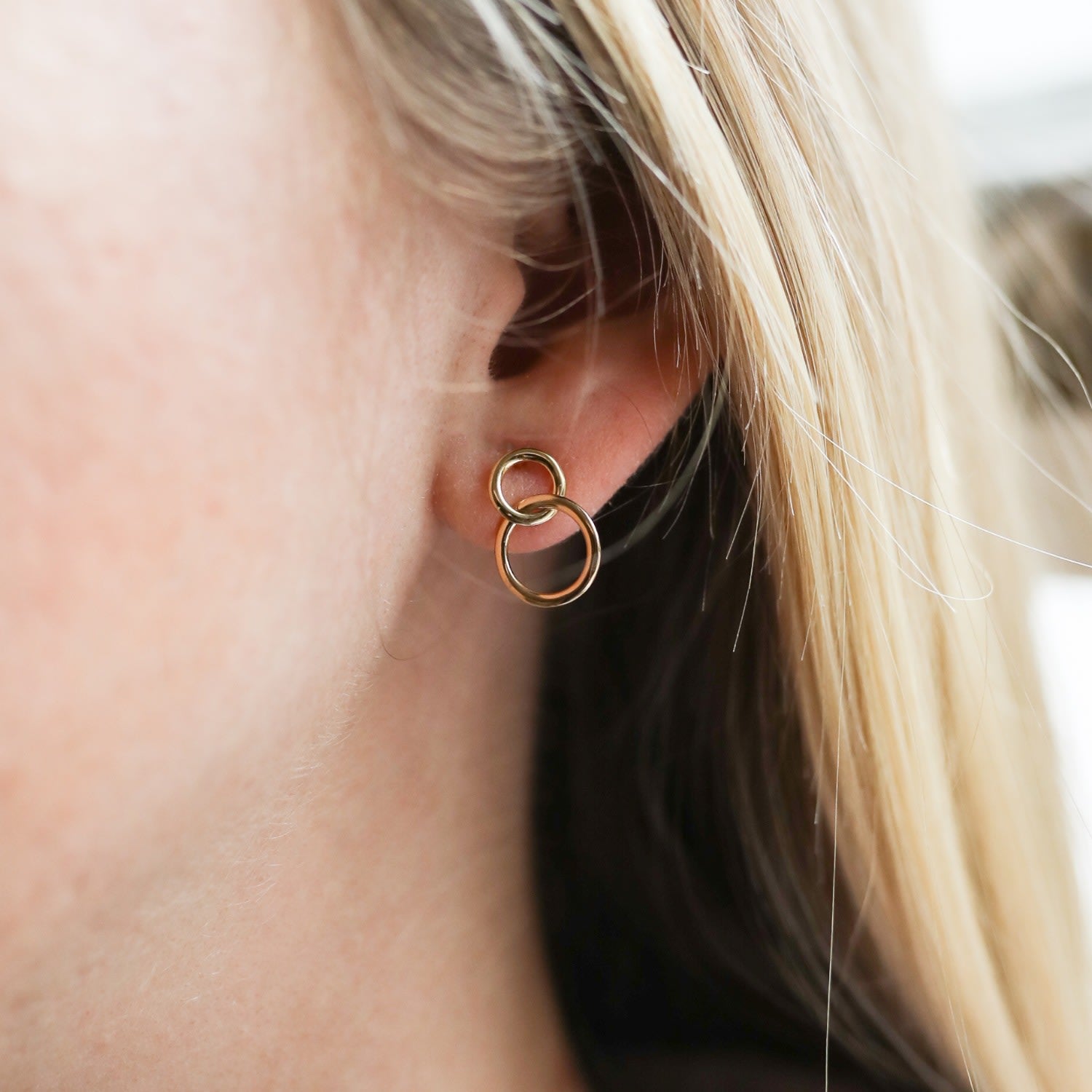 Kelso Yellow Gold Vermeil Drop Earrings