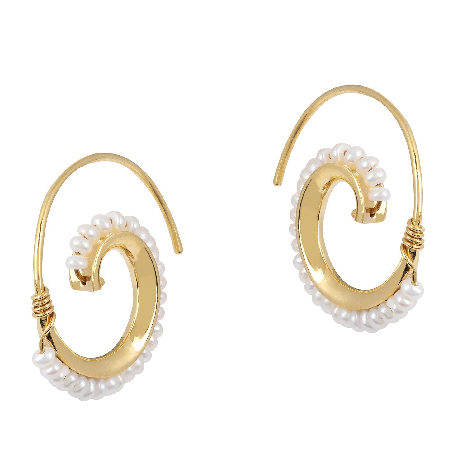 Venus Pearl Shell Earrings