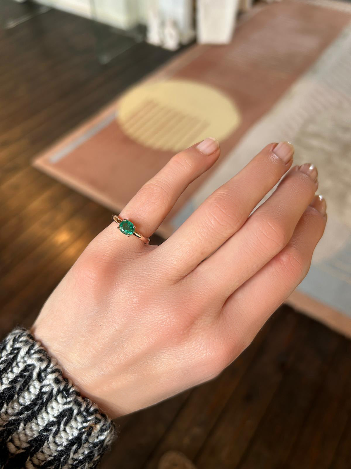 GAÏA EMERALD RING