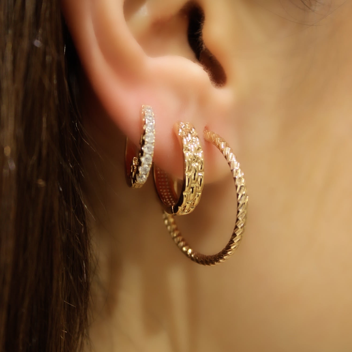Galata Texture Earrings